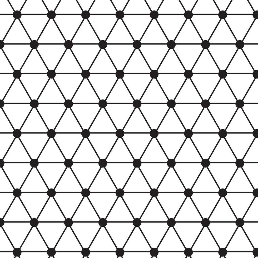 abstract meetkundig zwart driehoek punt patroon kunst, perfect voor achtergrond, behang vector