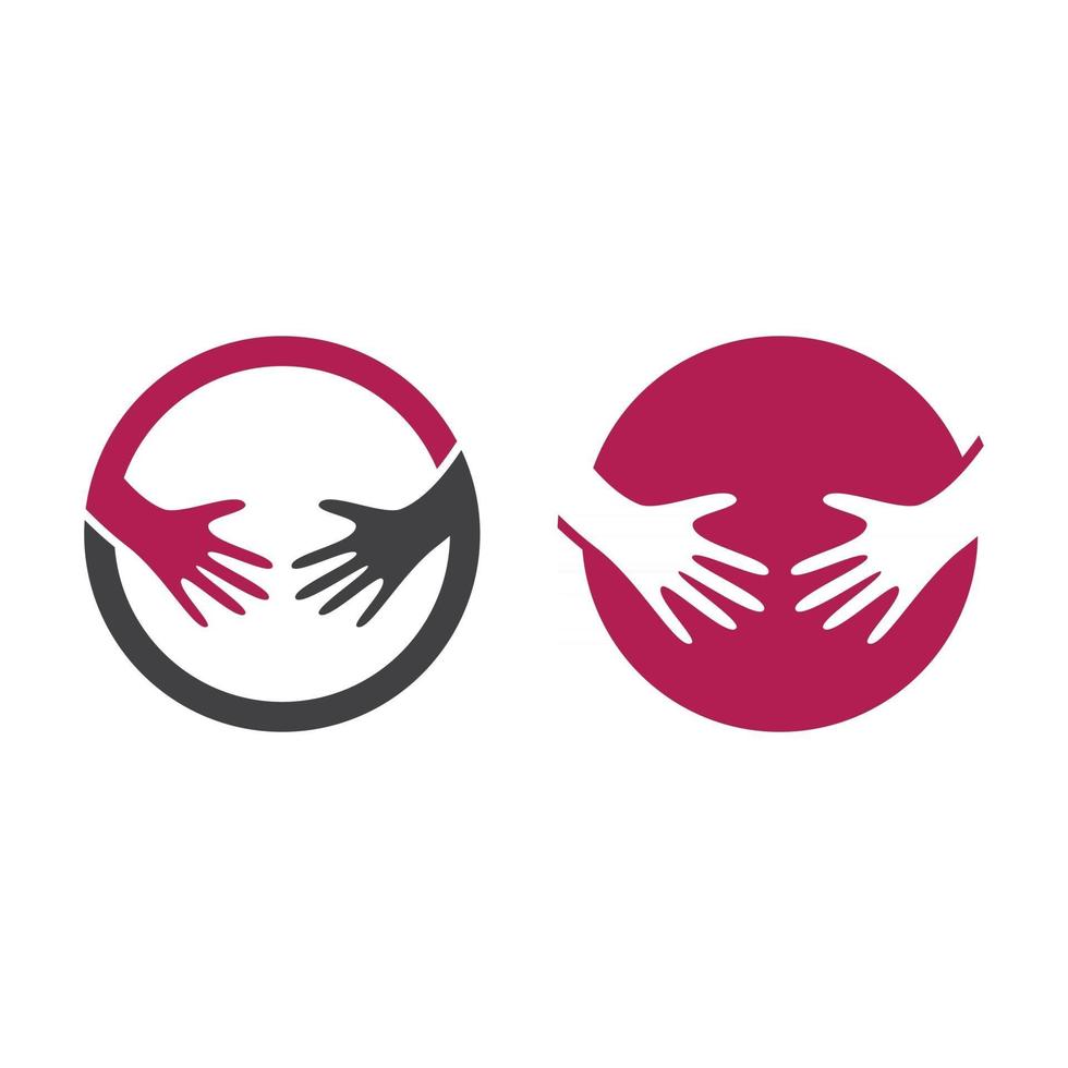 hand logo afbeeldingen vector