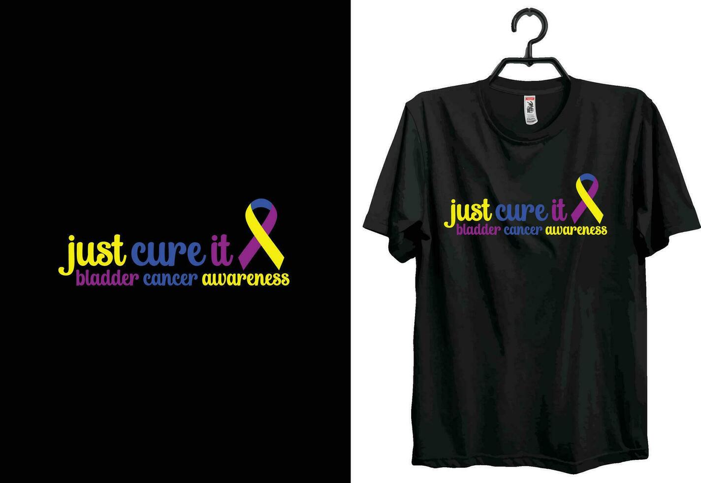 blaas kanker t-shirt ontwerp. typografie t-shirt ontwerp. Op maat t-shirt ontwerp. wereld kanker t-shirt ontwerp vector