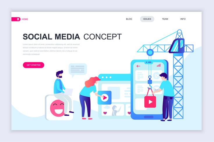 sociale media webbanner vector