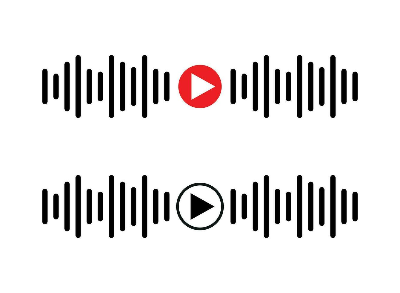 geluid Golf icoon, podcast speler koppel, muziek- symbool, geluid Golf, bezig met laden vooruitgang bar en toetsen. vector