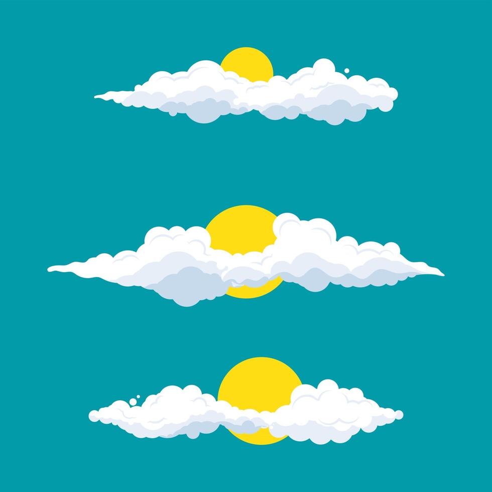 wolk cartoon vector ontwerp illustratie