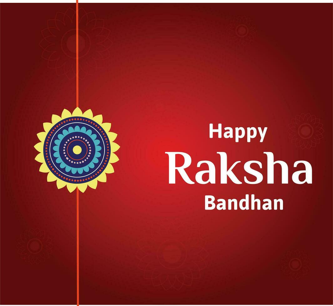 gelukkig raksha bandhan Indisch Hindoe festival viering vector ontwerp