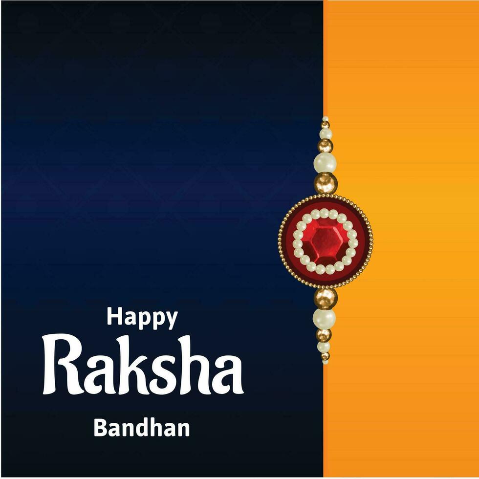 gelukkig raksha bandhan Indisch Hindoe festival viering vector ontwerp