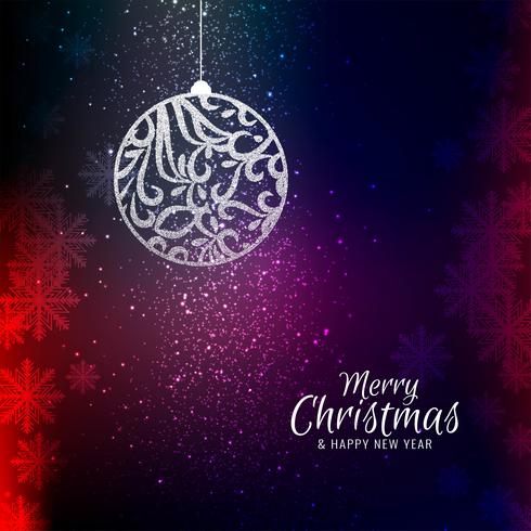 Abstracte Merry Christmas stijlvolle achtergrond vector