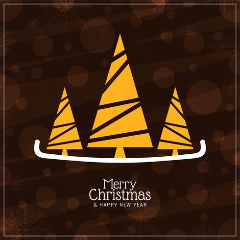 Abstracte Merry Christmas celebration begroeting achtergrond vector