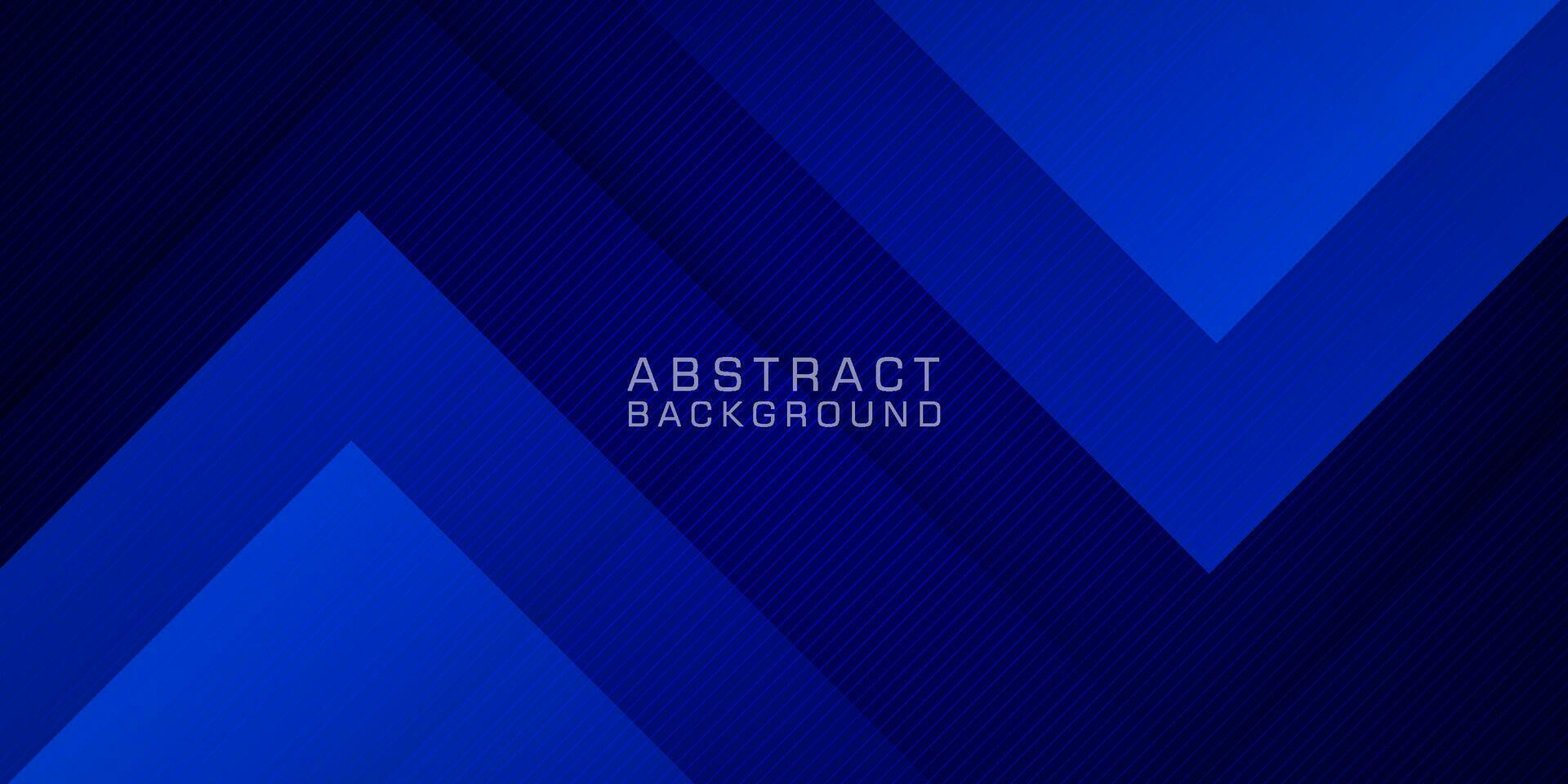 abstract premie meetkundig futuristische achtergrond met donker blauw achtergrond ontwerp. overlappen driehoek patroon. eps10 vector