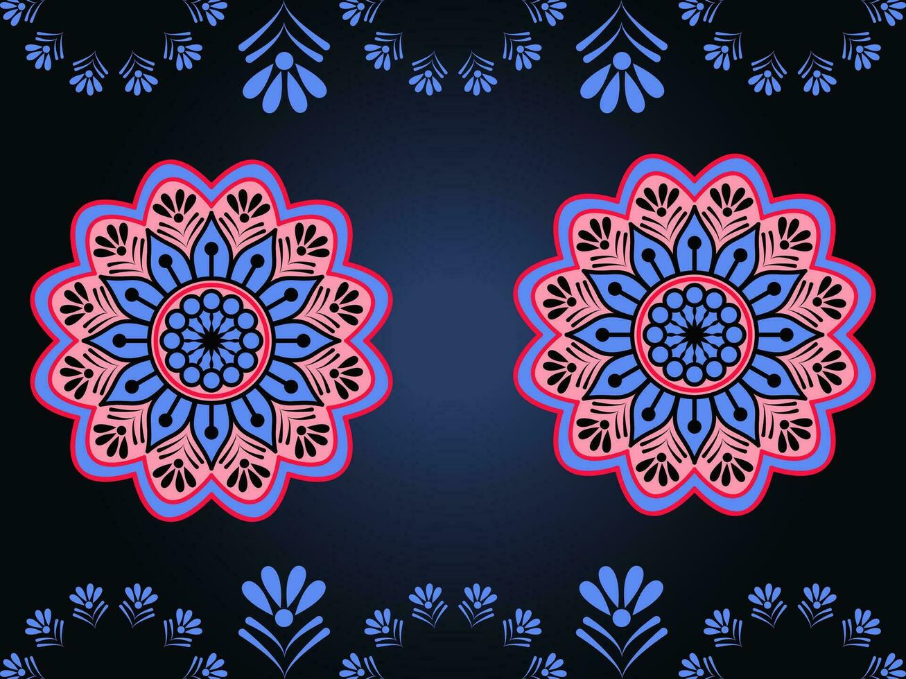 mandala's voor ontspanning en meditatie vector kleur boek