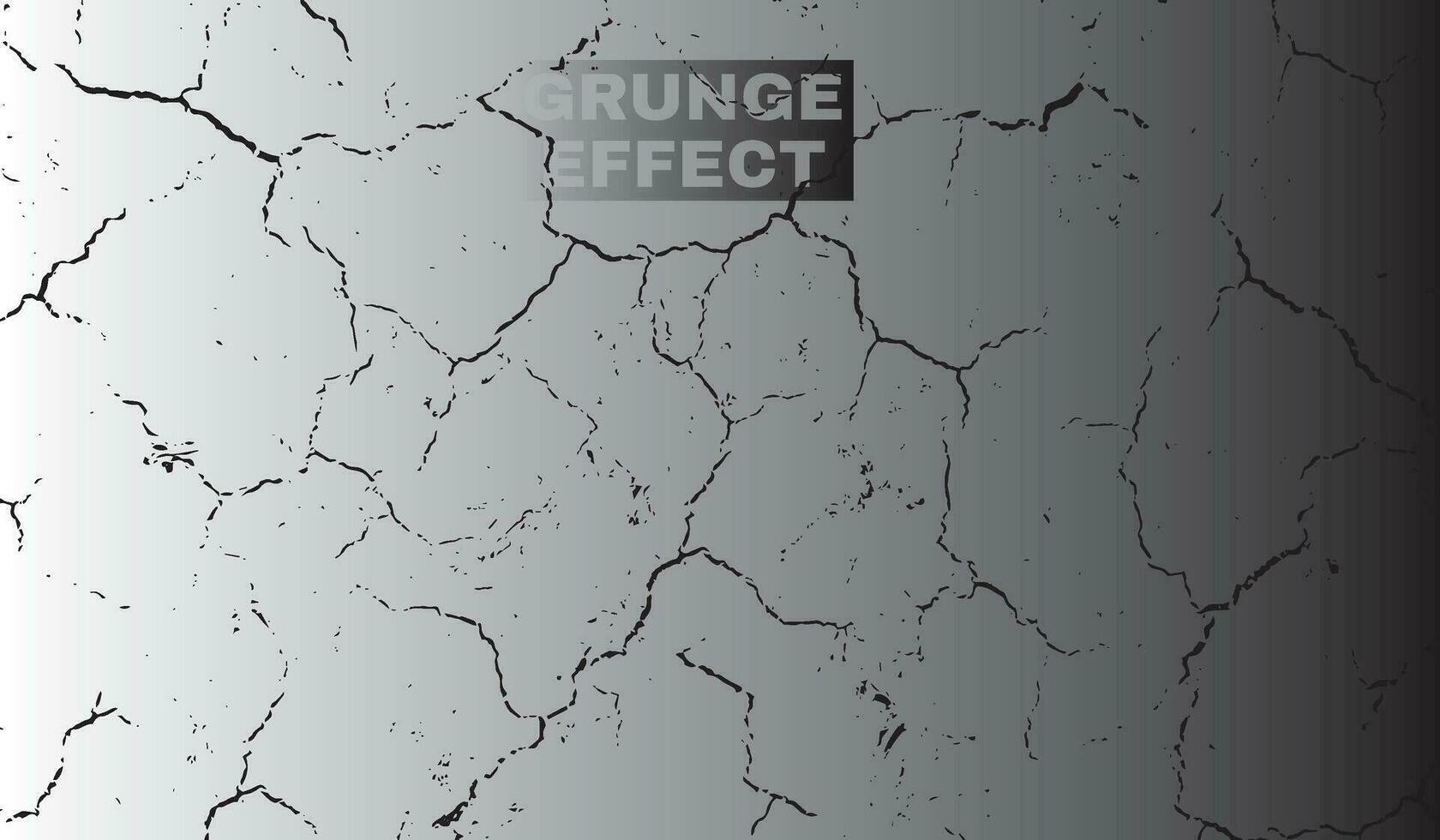 barst effect met de woorden grunge effect, wijnoogst abstract illustratie van water plons Aan grijs achtergrond vector