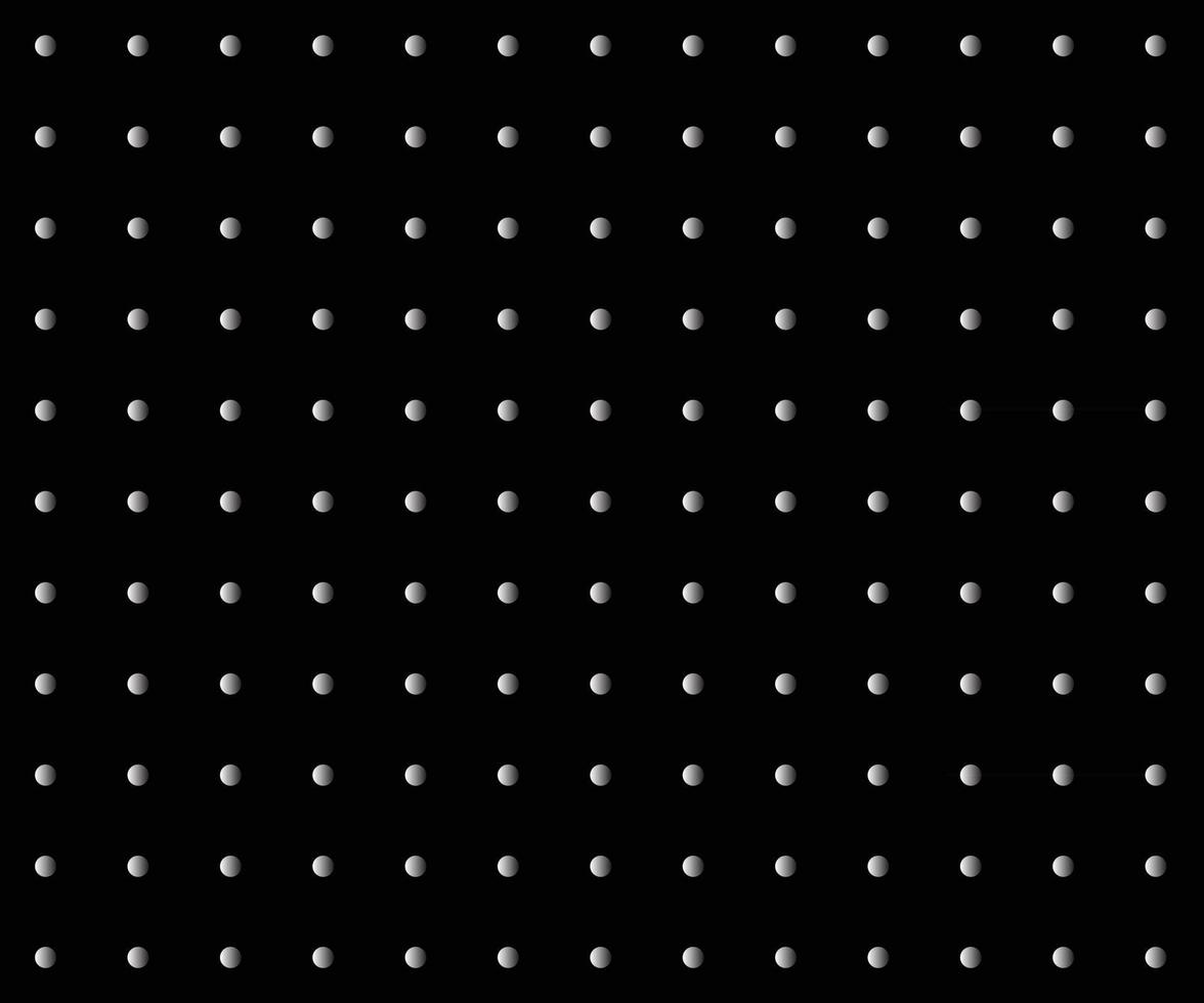 zwart-witte polka dot achtergrond vector