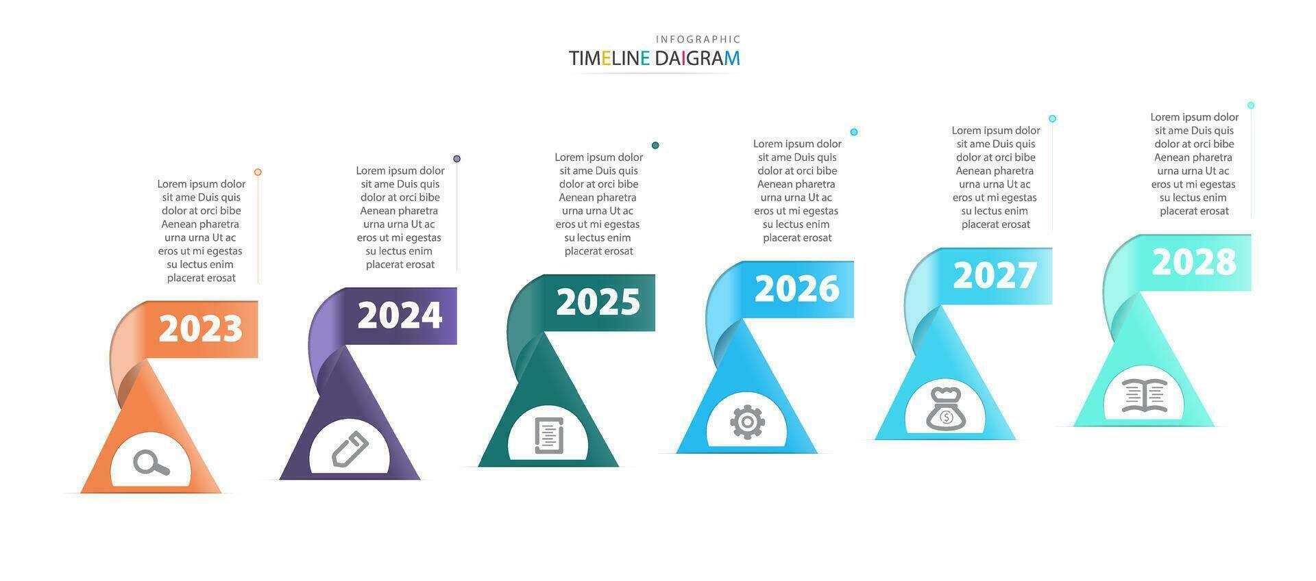 infographic bedrijf reeks 18.1 vector