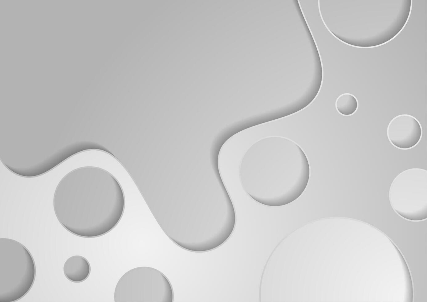 grijs abstract golvend zakelijke vector achtergrond