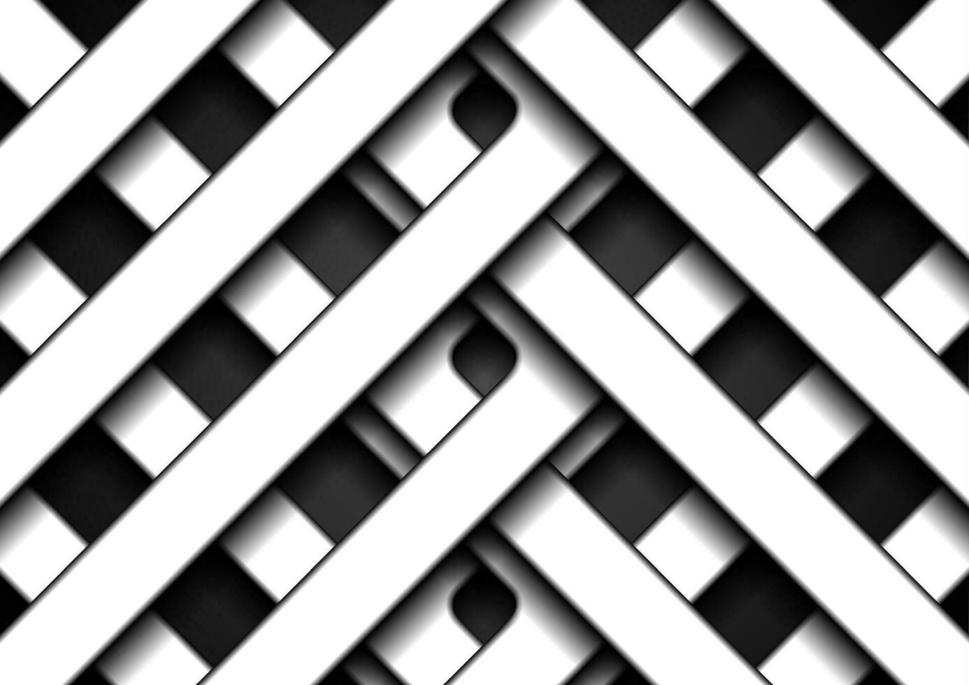 wit strepen Aan zwart achtergrond vector ontwerp