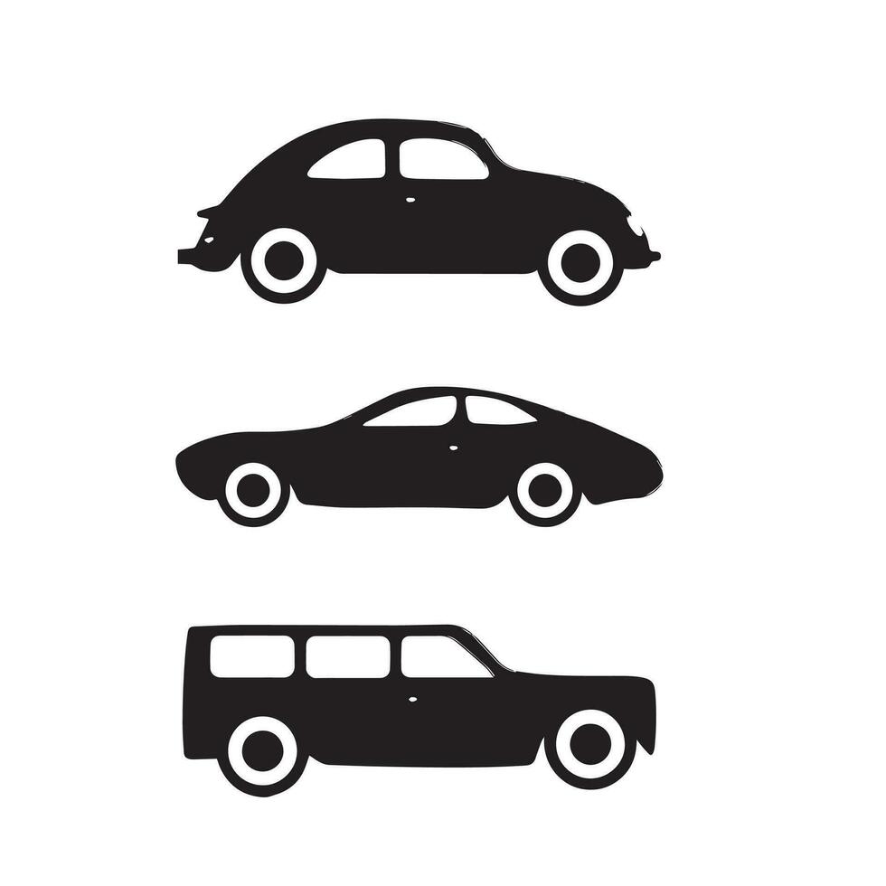 auto pictogram vector