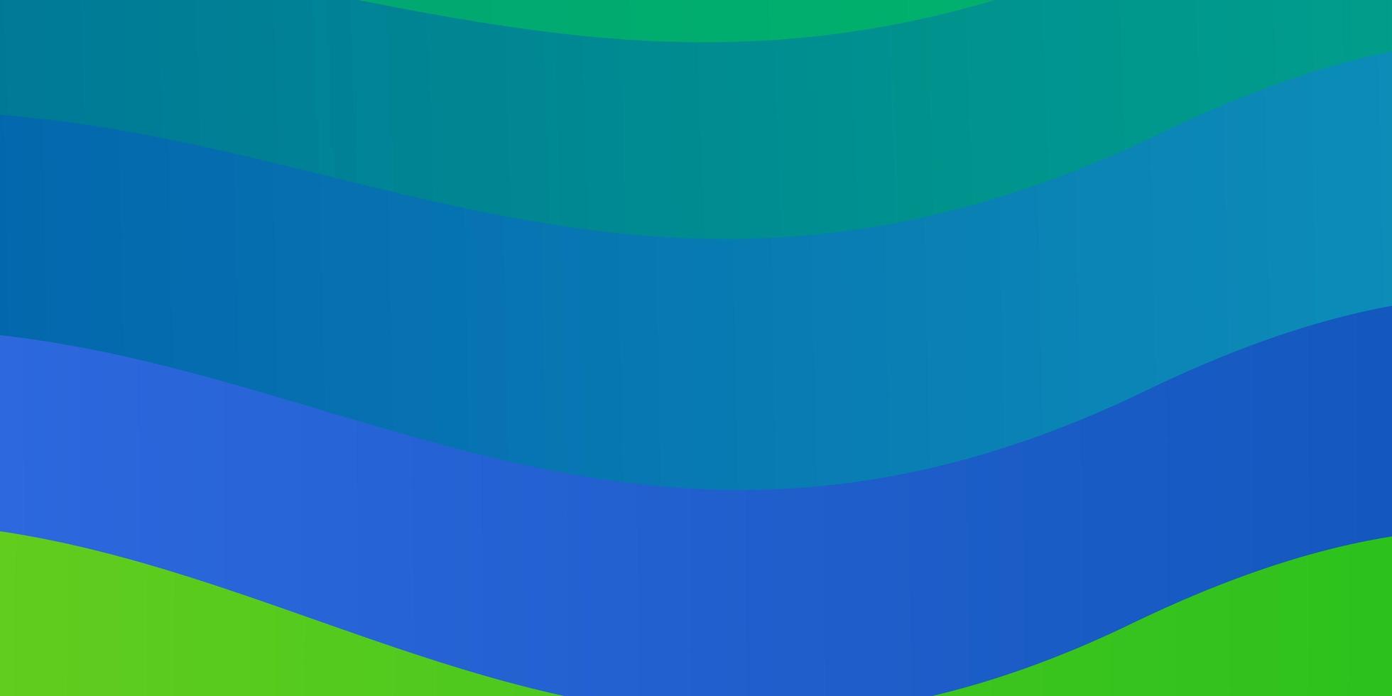 lichtblauw groen vector sjabloon met wrange lijnen