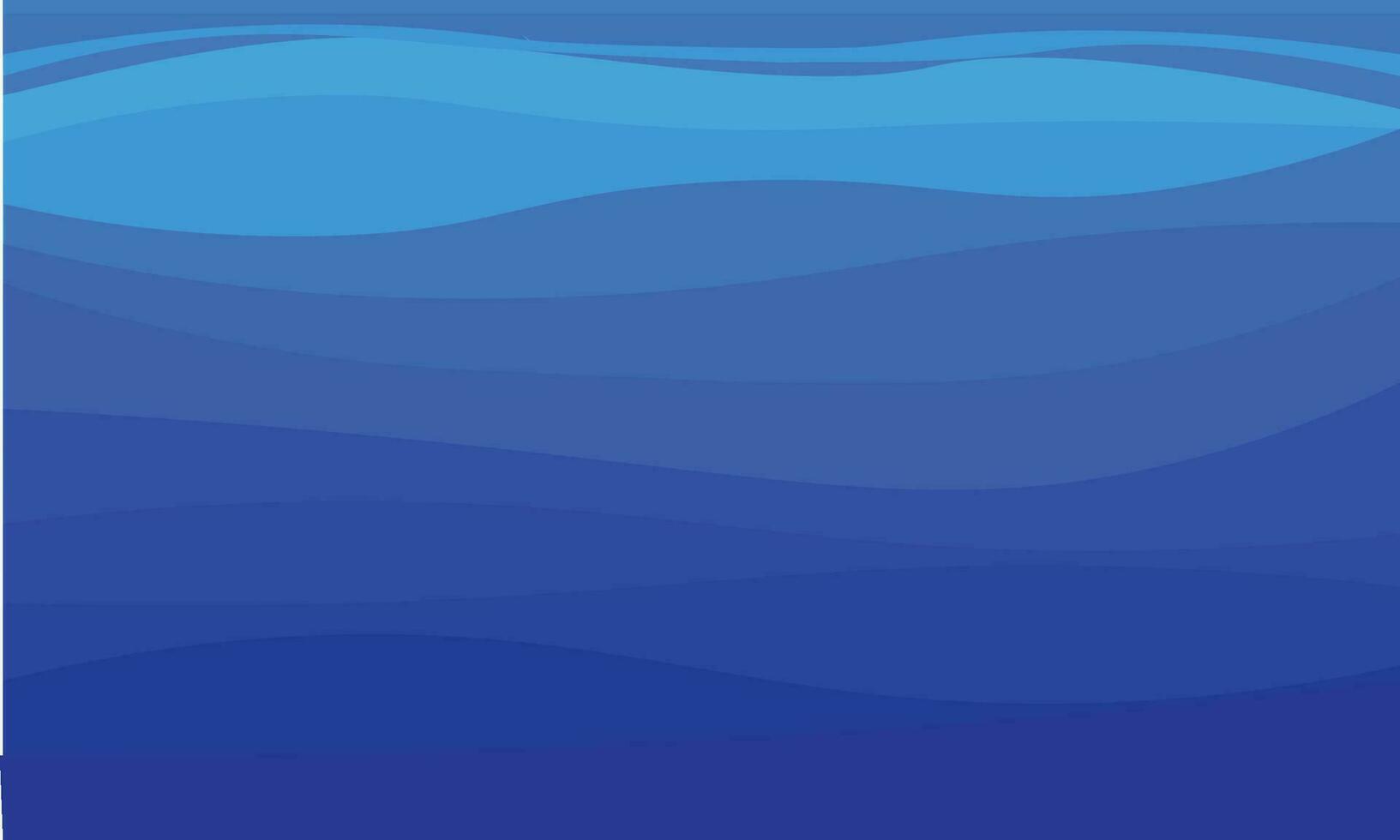 vector zee golven rimpeling stijl blauw achtergrond