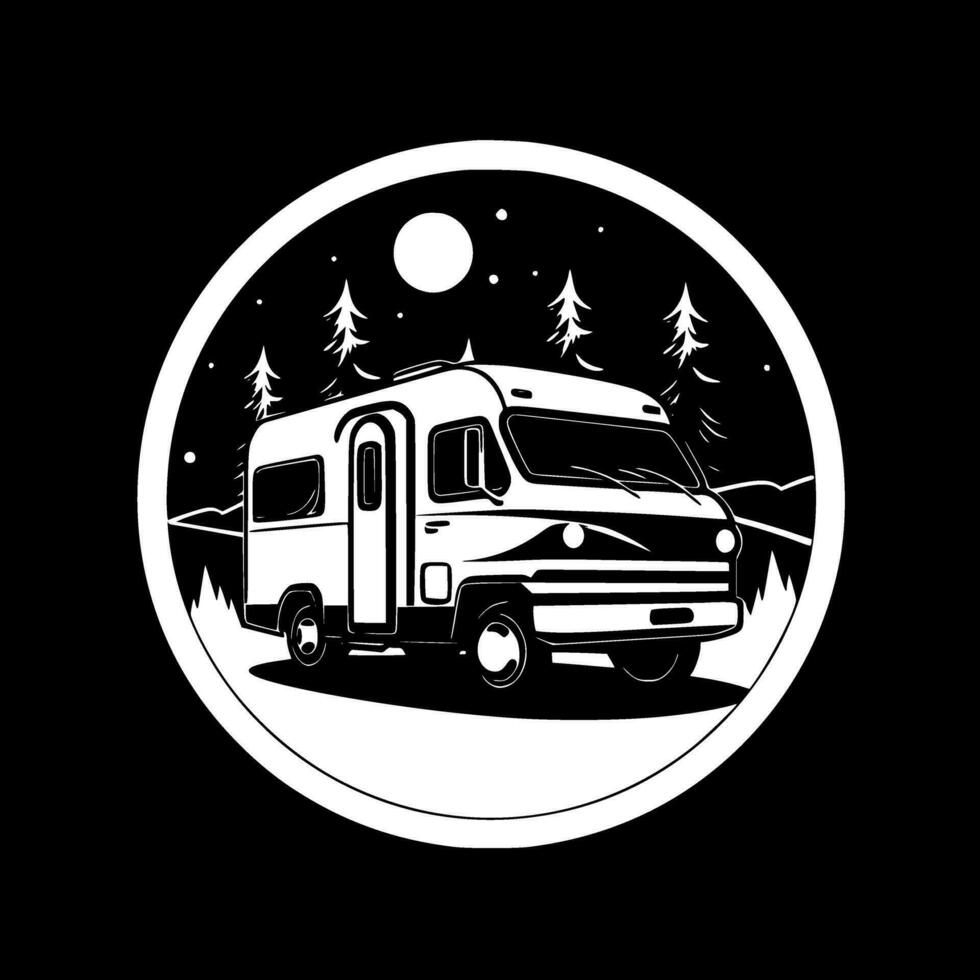 camping - hoog kwaliteit vector logo - vector illustratie ideaal voor t-shirt grafisch