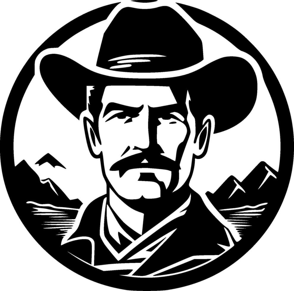 western - hoog kwaliteit vector logo - vector illustratie ideaal voor t-shirt grafisch