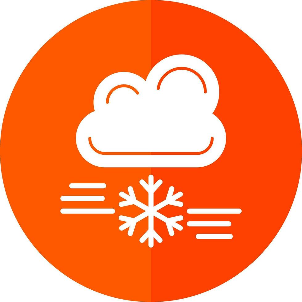 sneeuwstorm vector icoon ontwerp