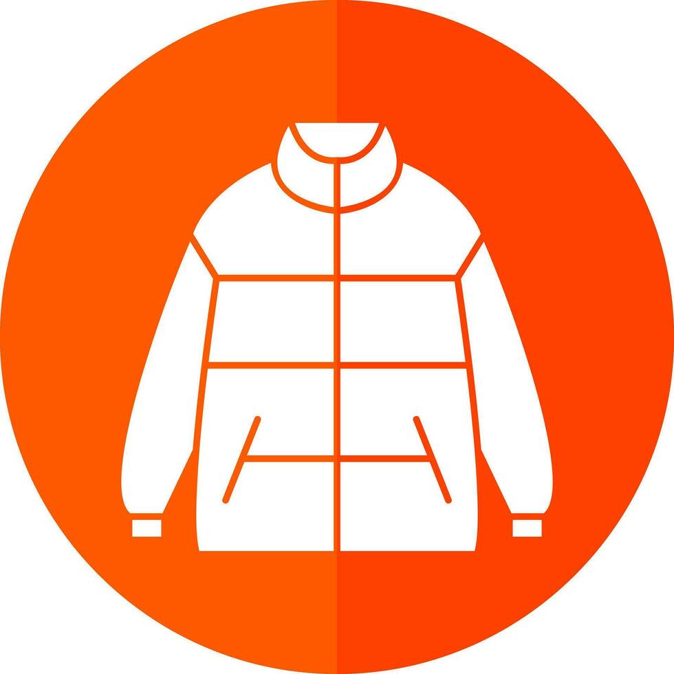 winter jasje vector icoon ontwerp