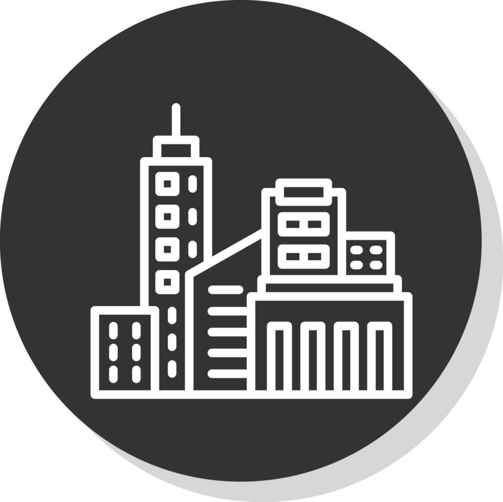 stad vector icoon ontwerp
