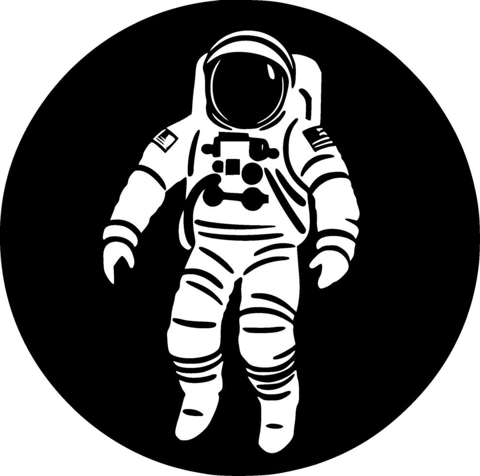 astronaut - hoog kwaliteit vector logo - vector illustratie ideaal voor t-shirt grafisch