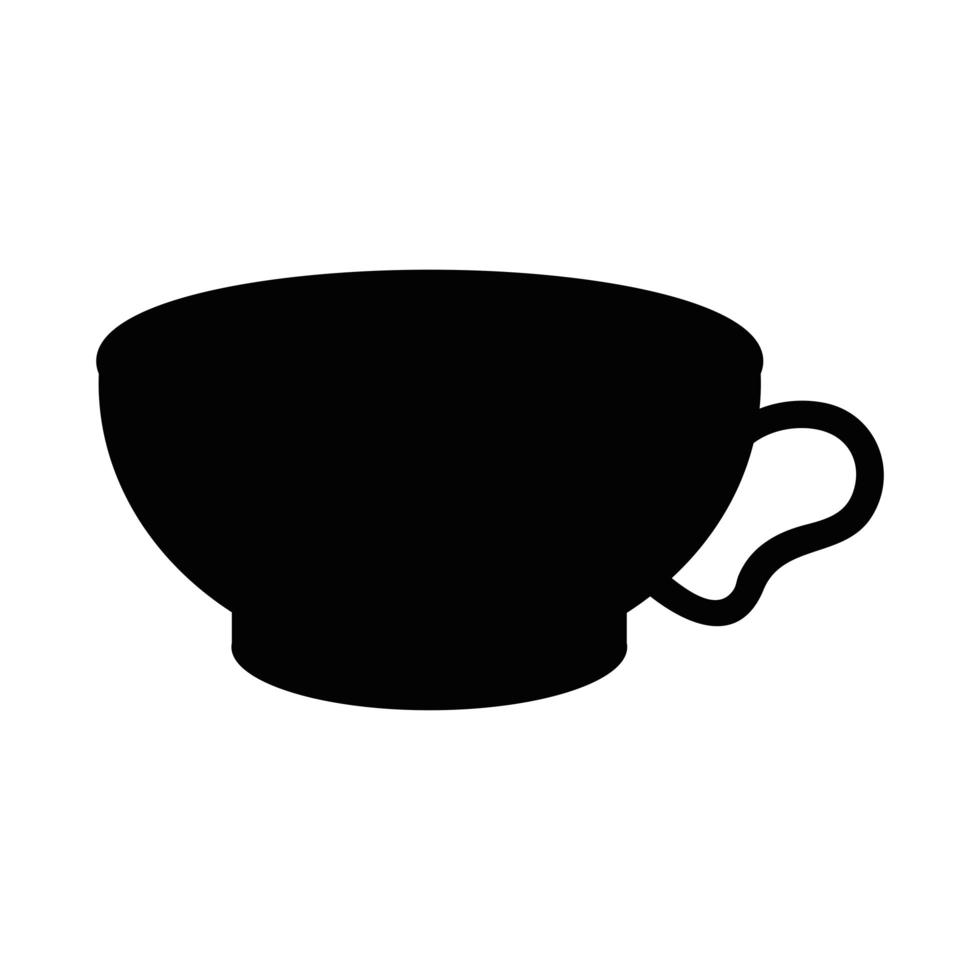 geïsoleerd koffiekopje vector ontwerp