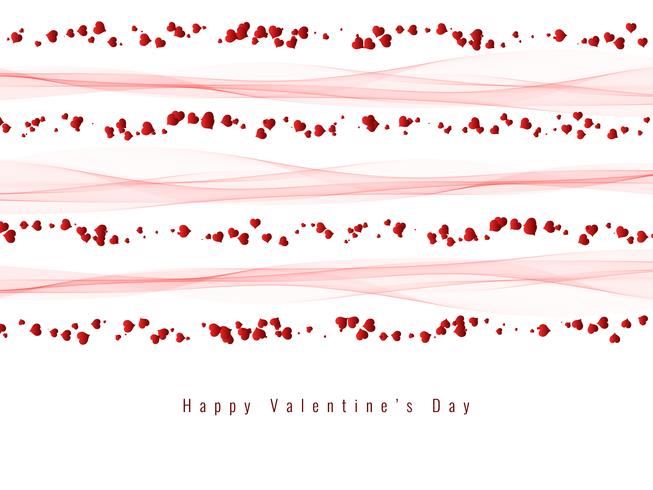 De elegante achtergrond van abstracte de Gelukkige Valentijnskaart vector