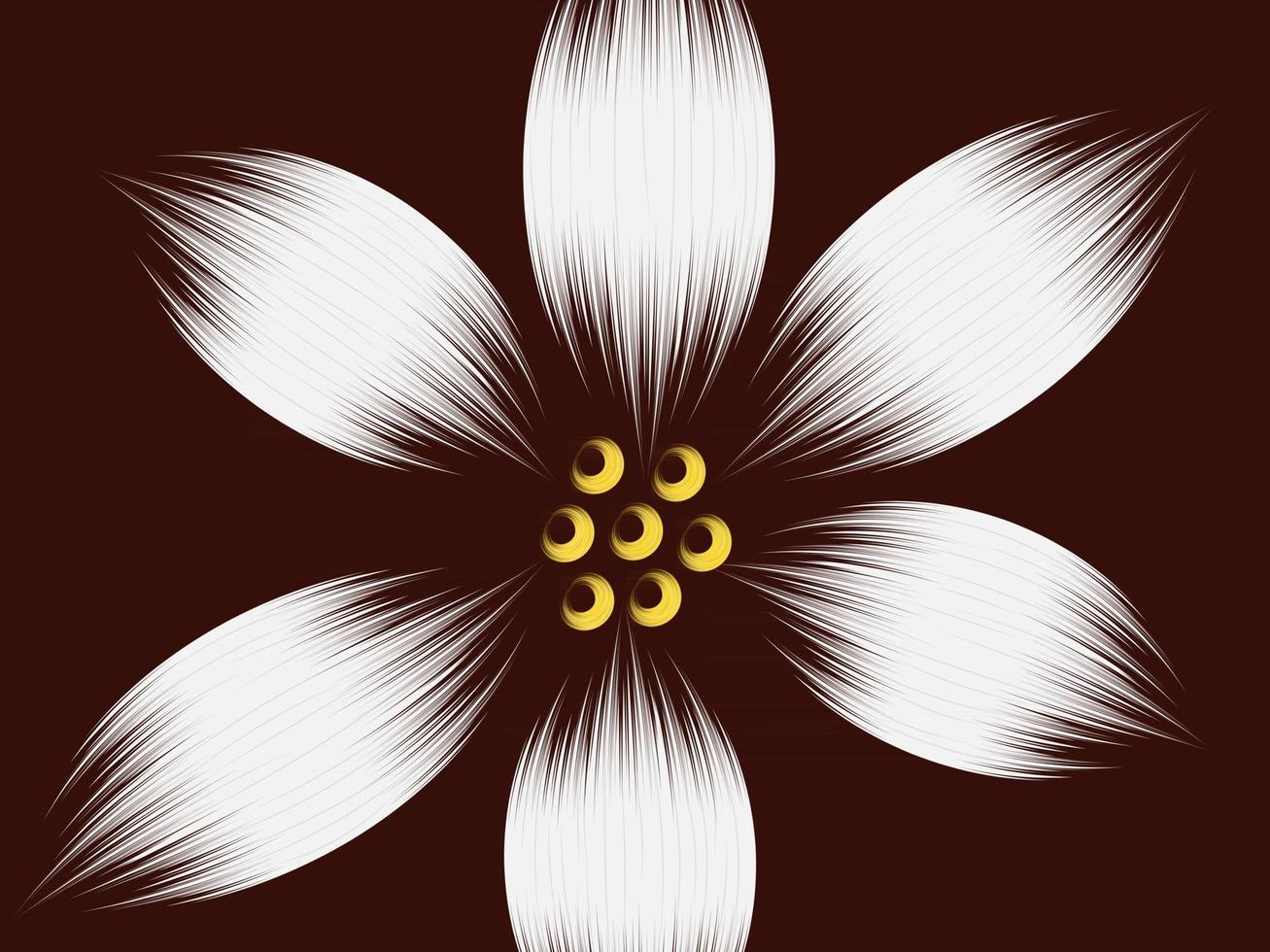 bloem abstract behang vector