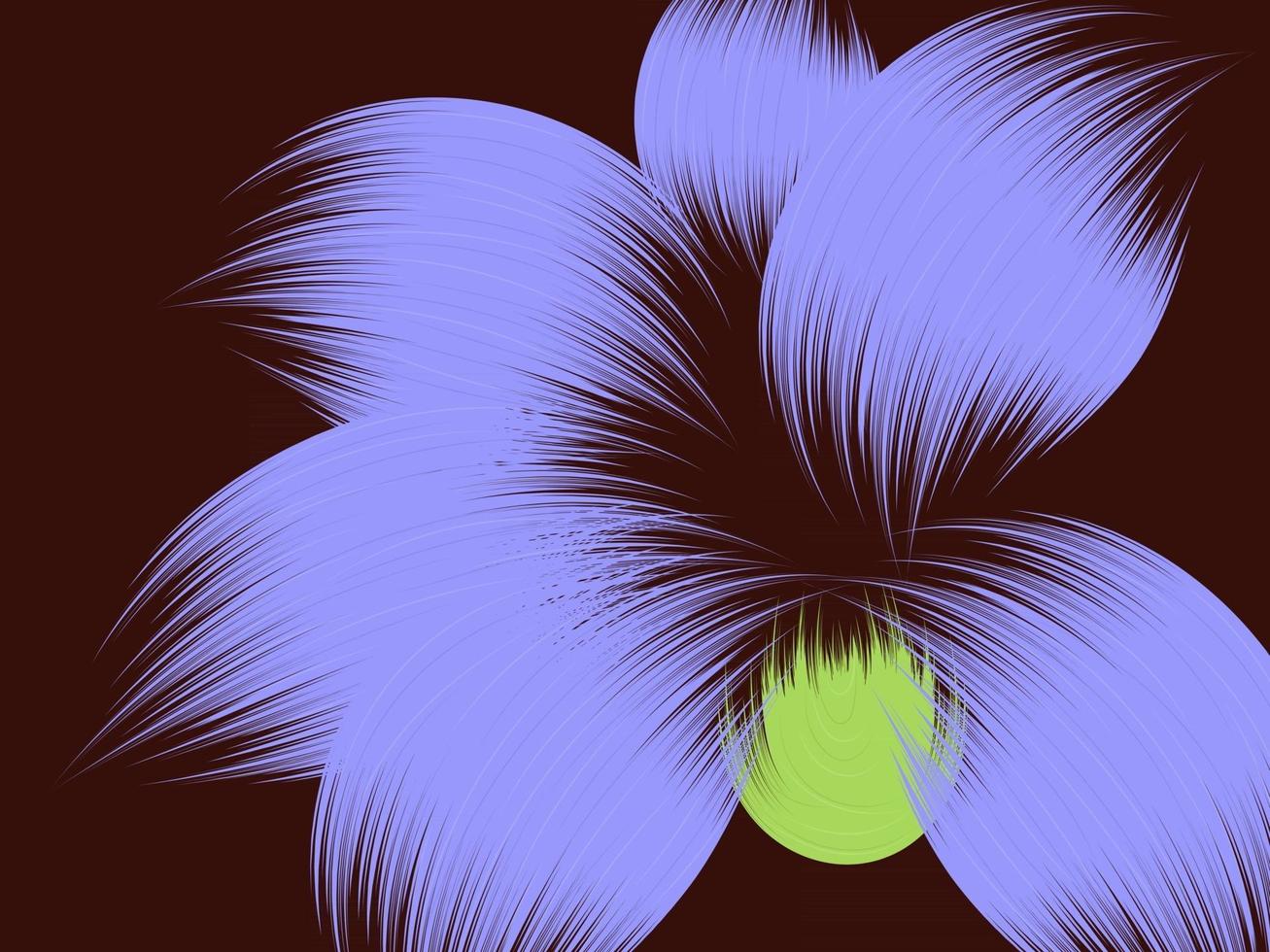 bloem abstract behang vector