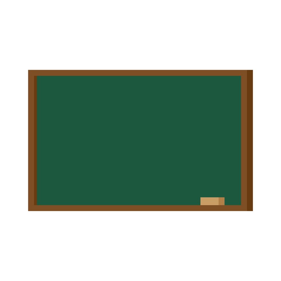 schoolbord school aanbod geïsoleerde pictogram vector