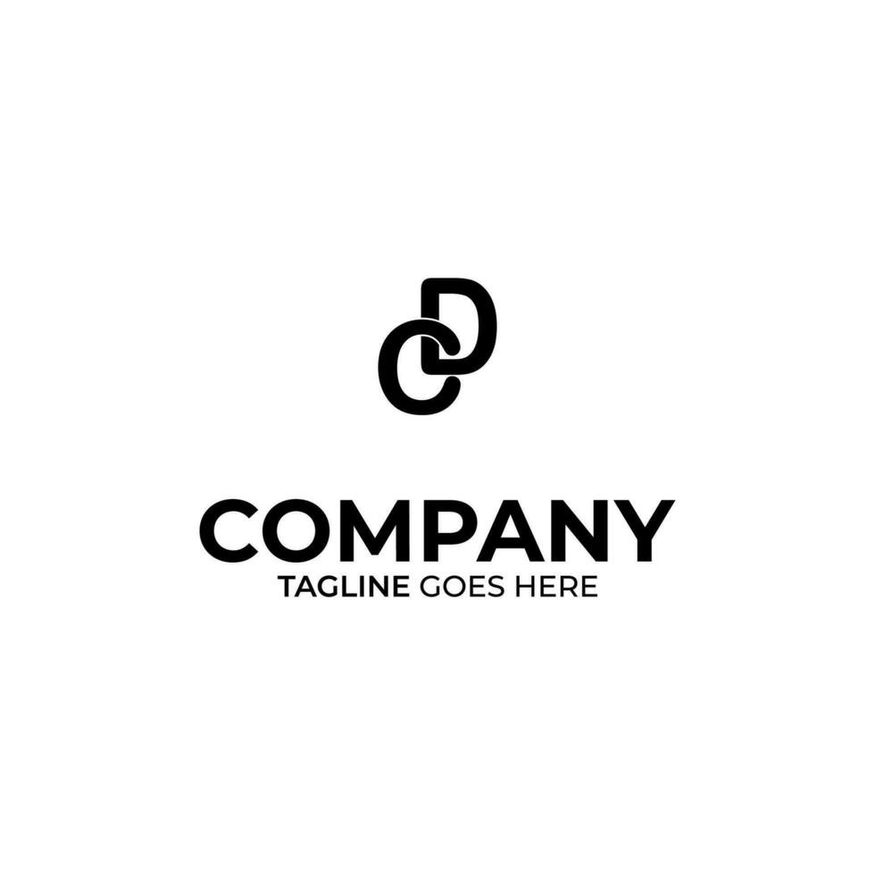 symbool CD brief logo Aan wit achtergrond, kan worden gebruikt voor kunst bedrijven, sport, enz vector