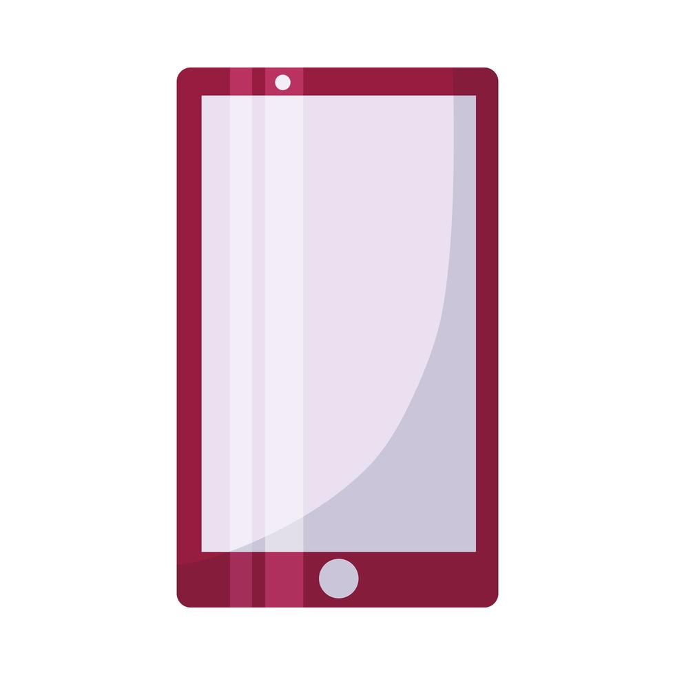 geïsoleerde smartphone pictogram vector ontwerp