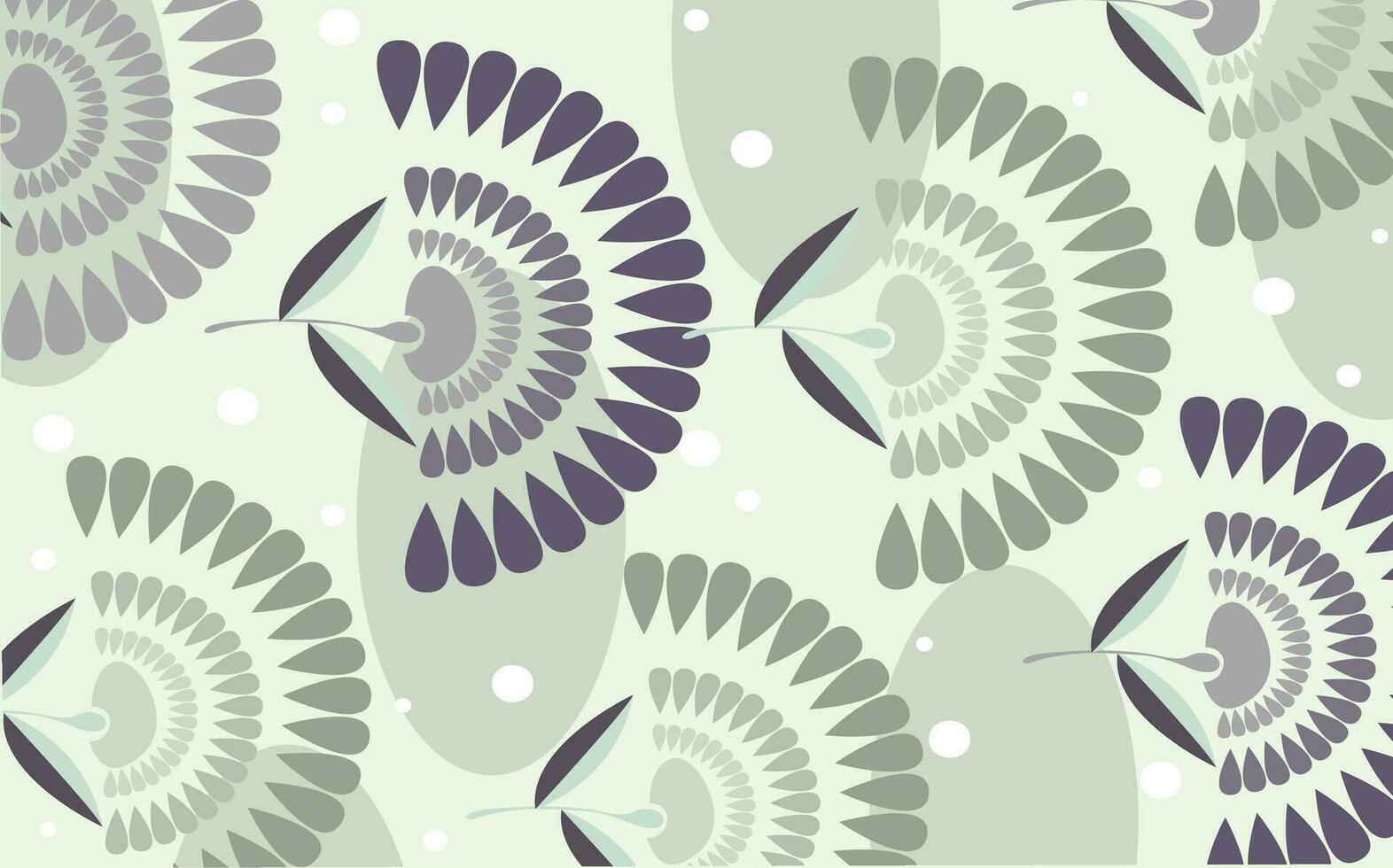 betoverend bloei bloemen fantasie achtergrond vector