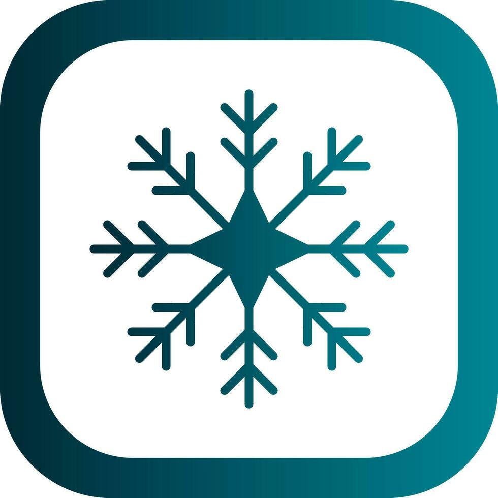 sneeuwvlok vector icoon ontwerp