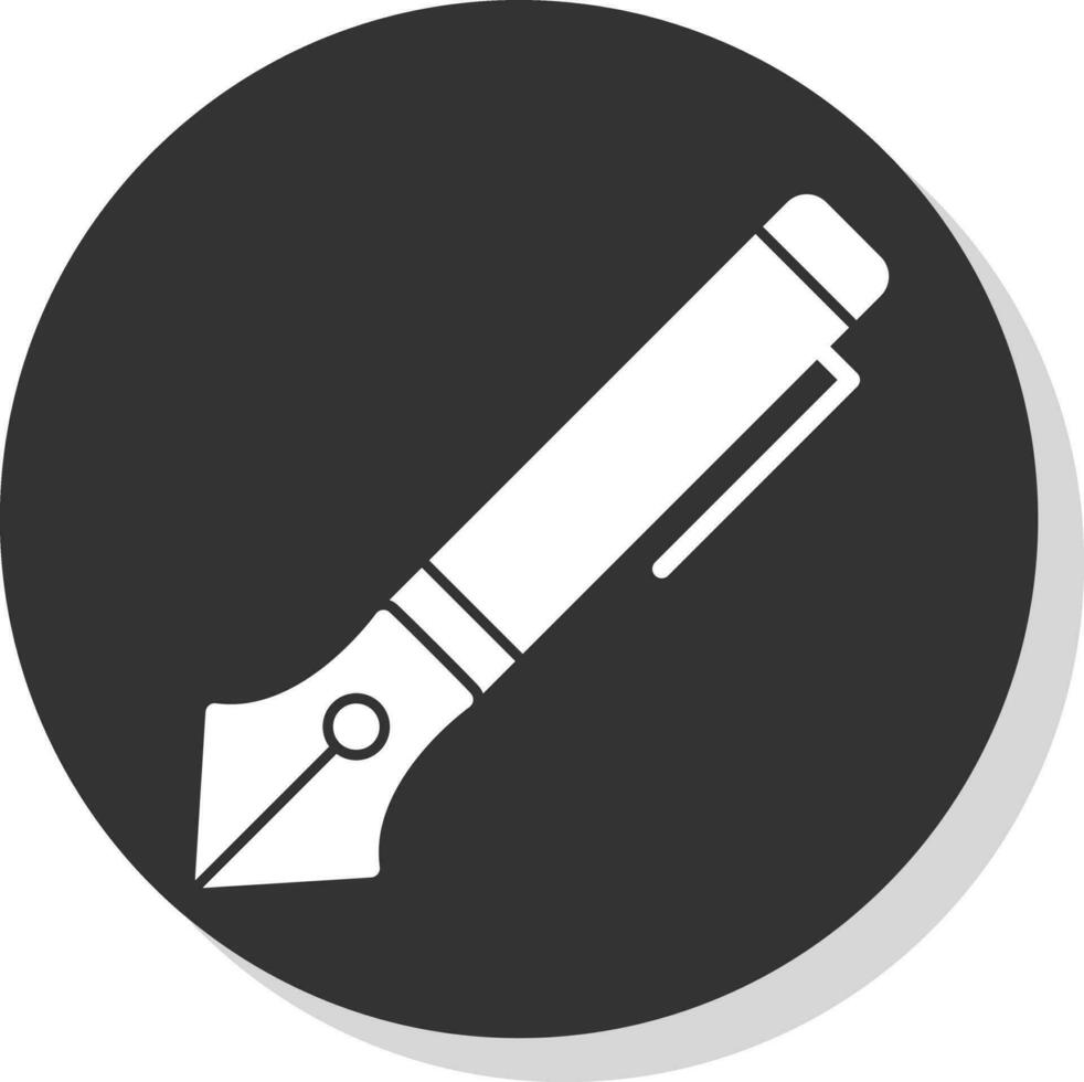 inkt pen vector icoon ontwerp