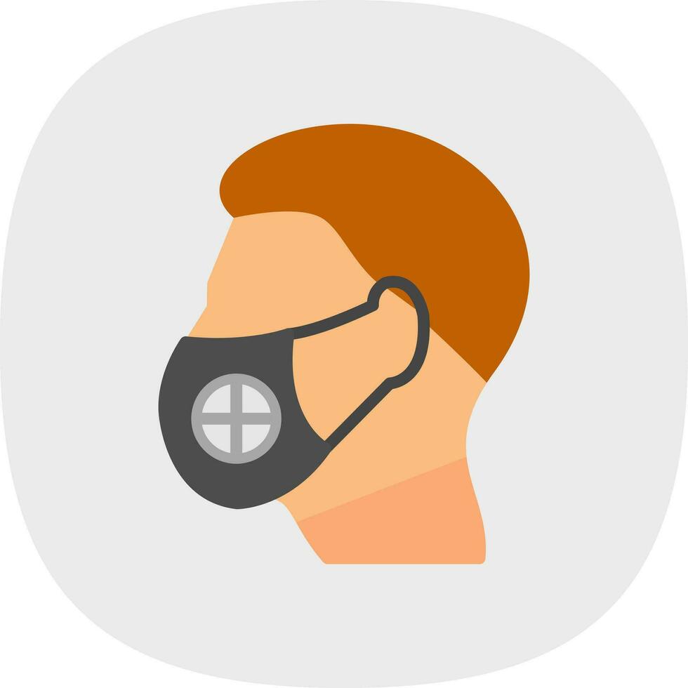 gezicht masker vector icoon ontwerp