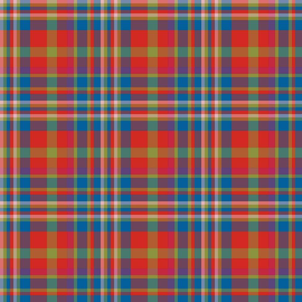 plaid naadloos patroon. vector achtergrond van textiel ornament. vlak kleding stof ontwerp.