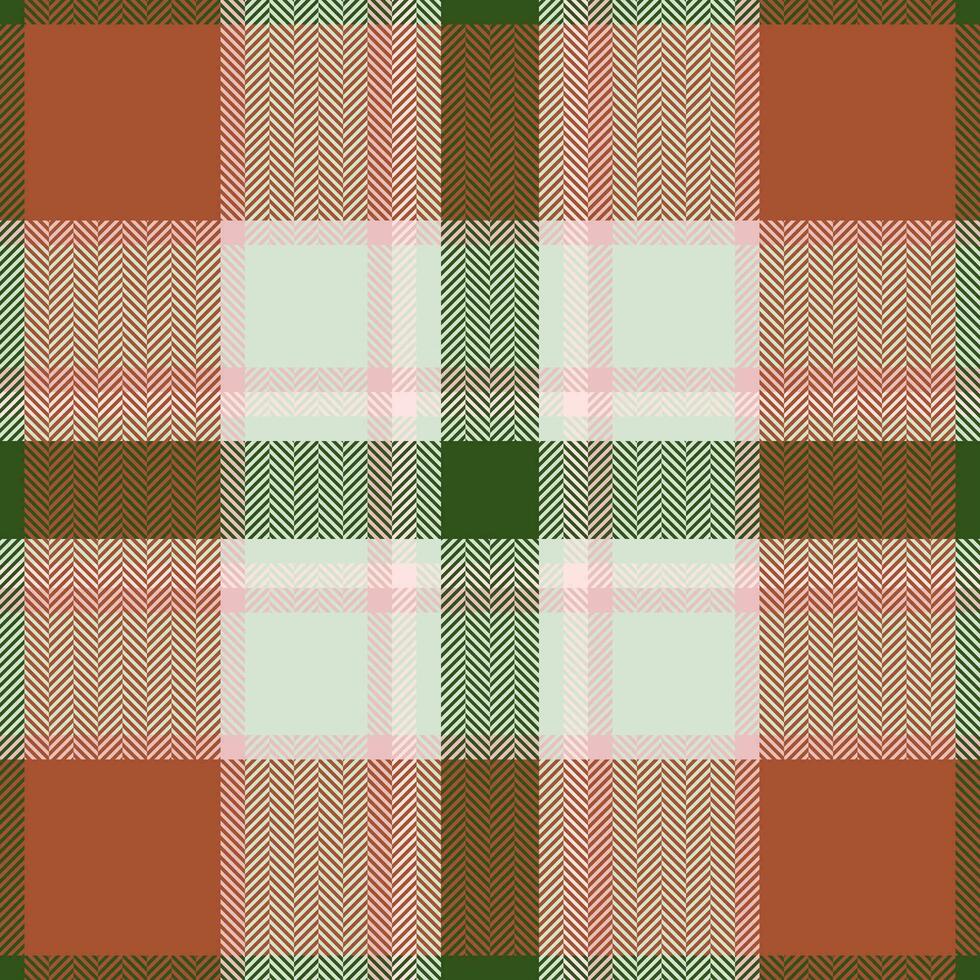 plaid controleren patroon. naadloos kleding stof textuur. Schotse ruit textiel afdrukken. vector