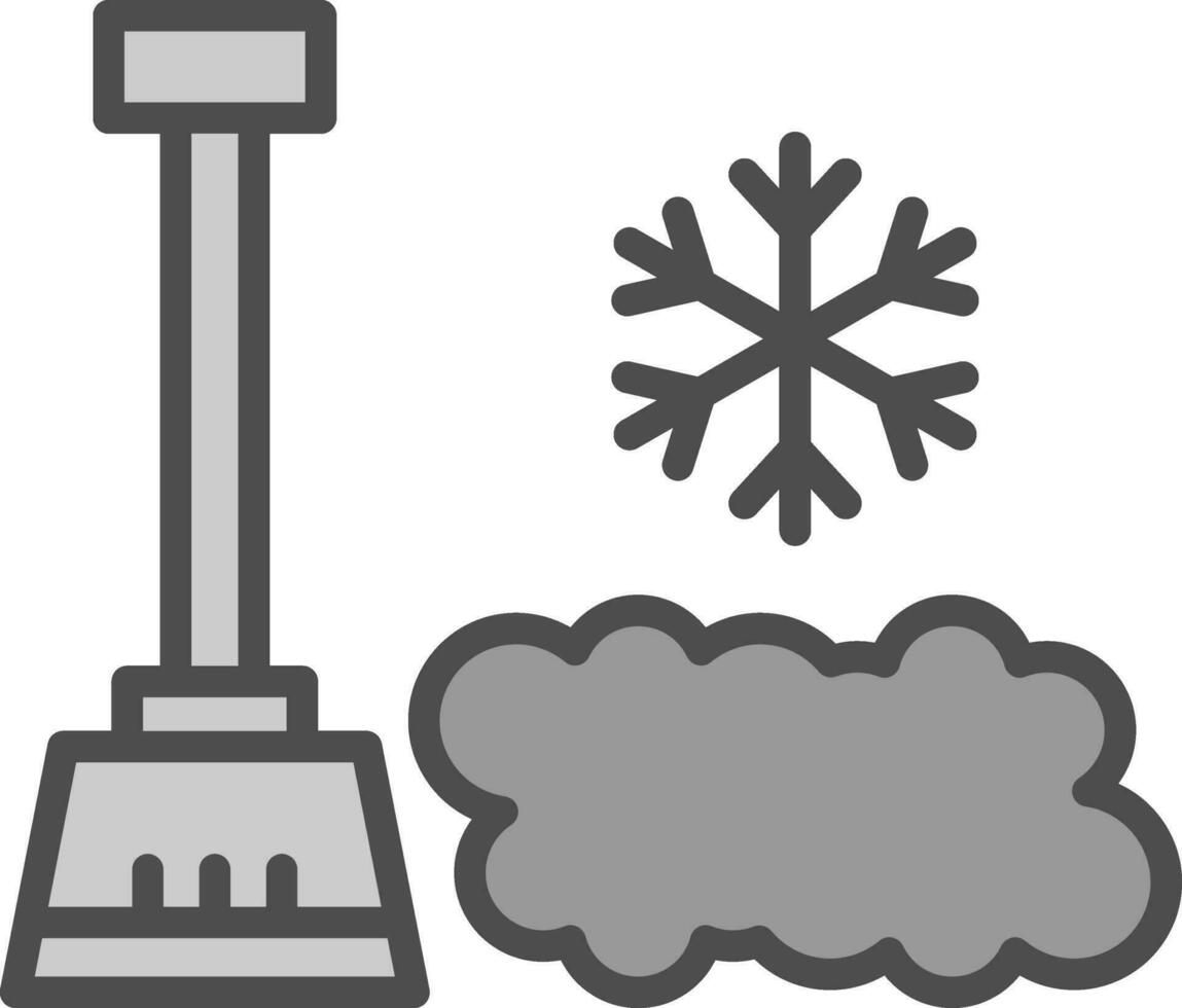 sneeuw Schep vector icoon ontwerp