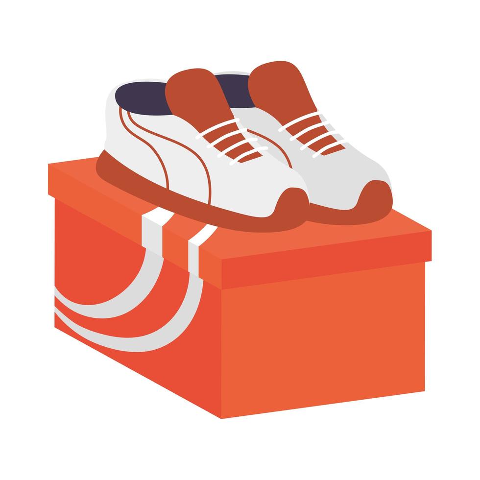 tennisschoenen jong accessoire icoon vector