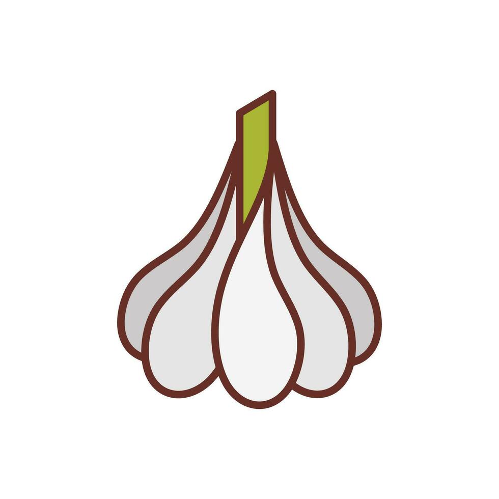 knoflook icoon in vector. illustratie vector