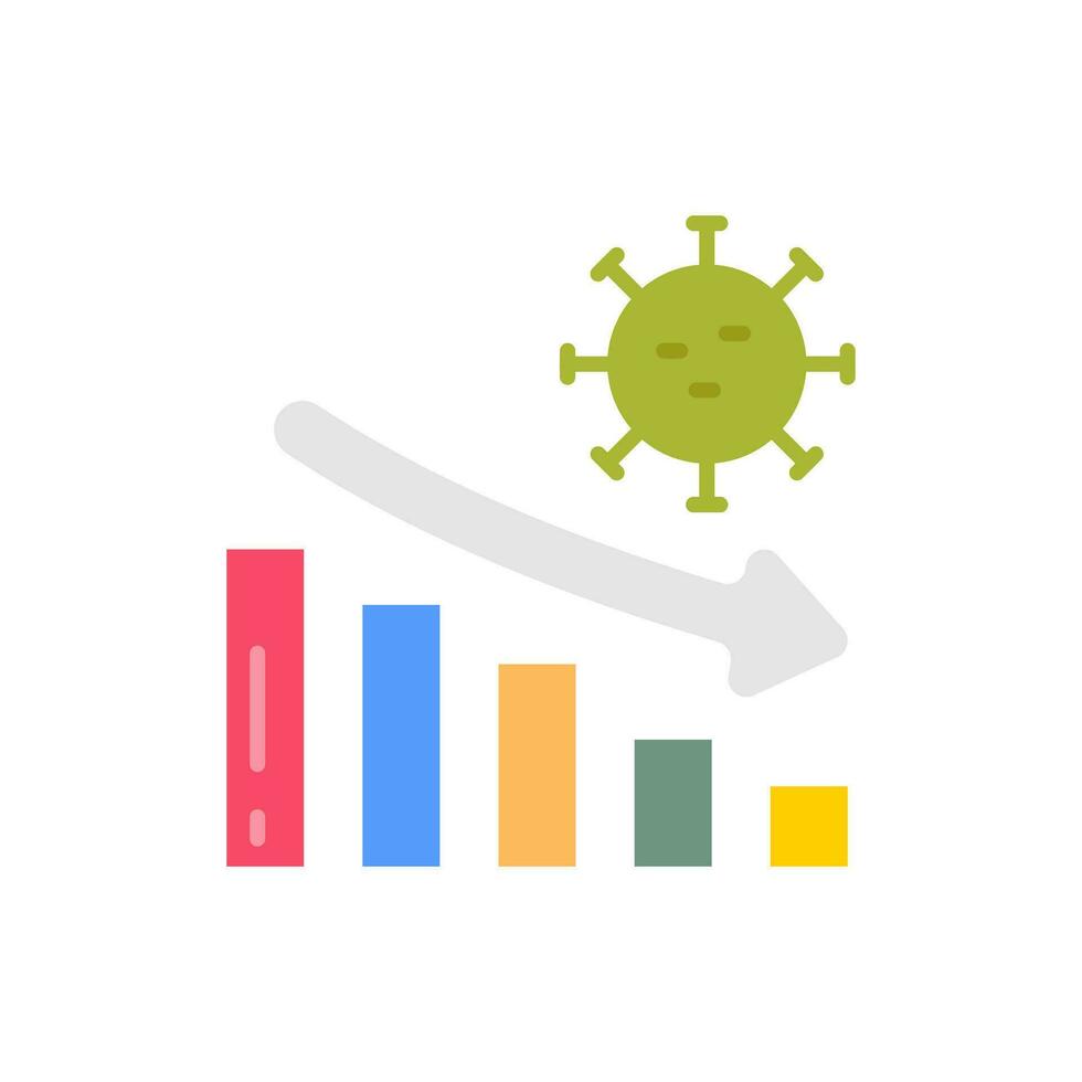 coronavirus crisis icoon in vector. illustratie vector