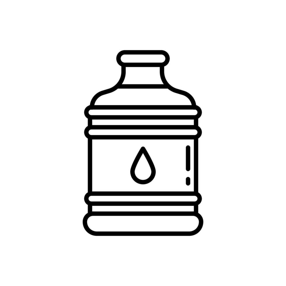 water fles icoon in vector. illustratie vector