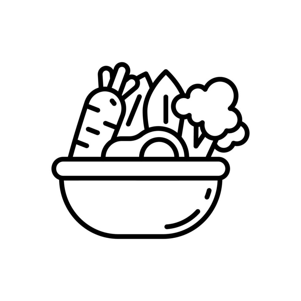 eten gezond icoon in vector. illustratie vector