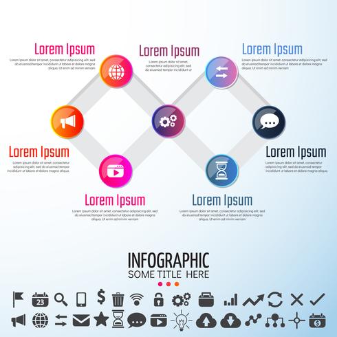 Infographics ontwerpelementen vector