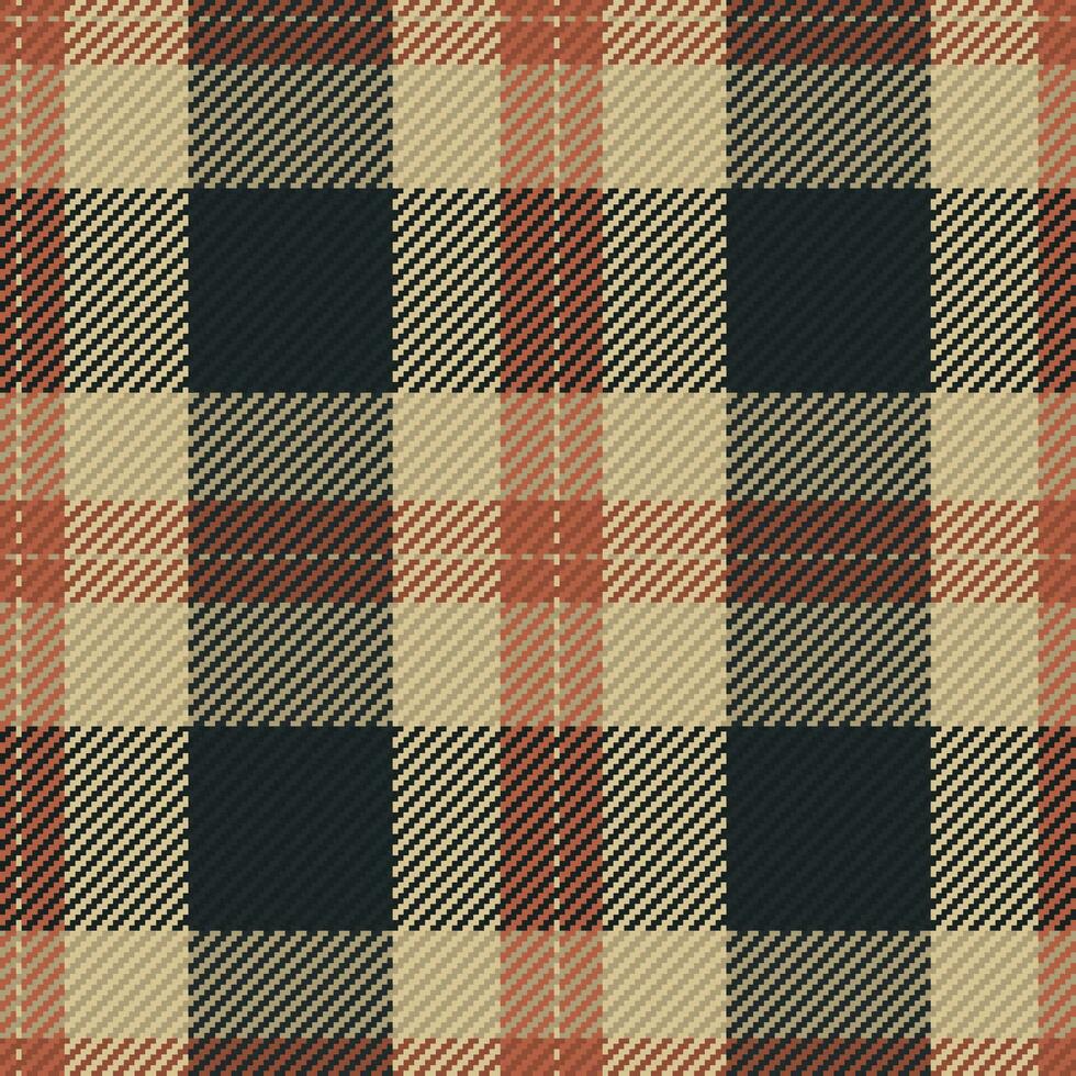 naadloos patroon van Schots Schotse ruit plaid. herhaalbaar achtergrond met controleren kleding stof textuur. vector backdrop gestreept textiel afdrukken.