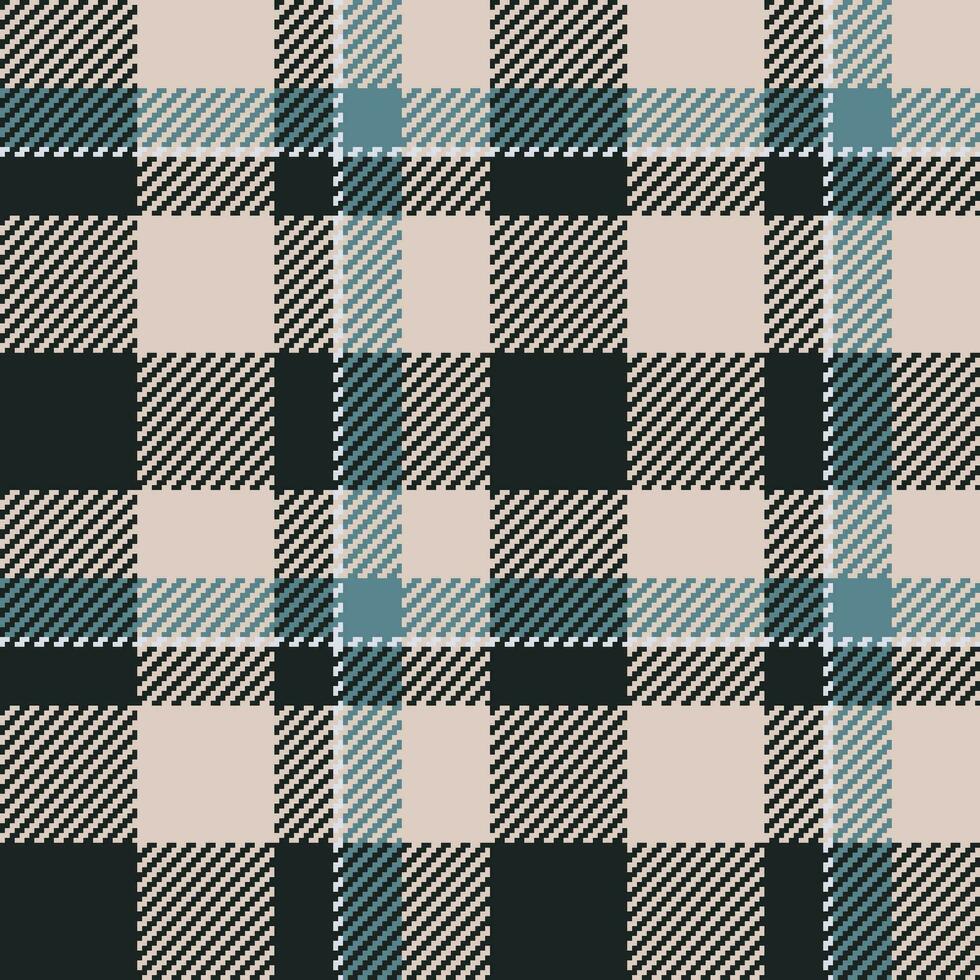 vector controleren kleding stof van Schotse ruit textiel structuur met een plaid achtergrond patroon naadloos.