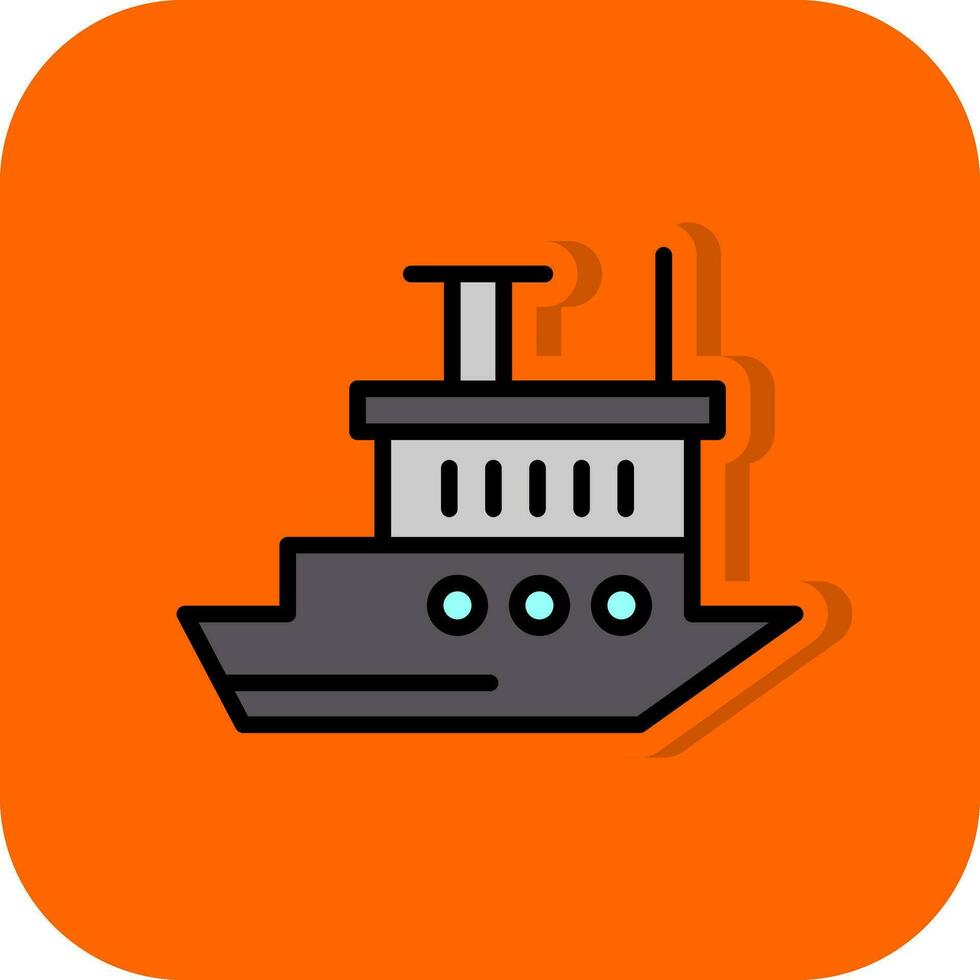 ijsbreker schip vector icoon ontwerp