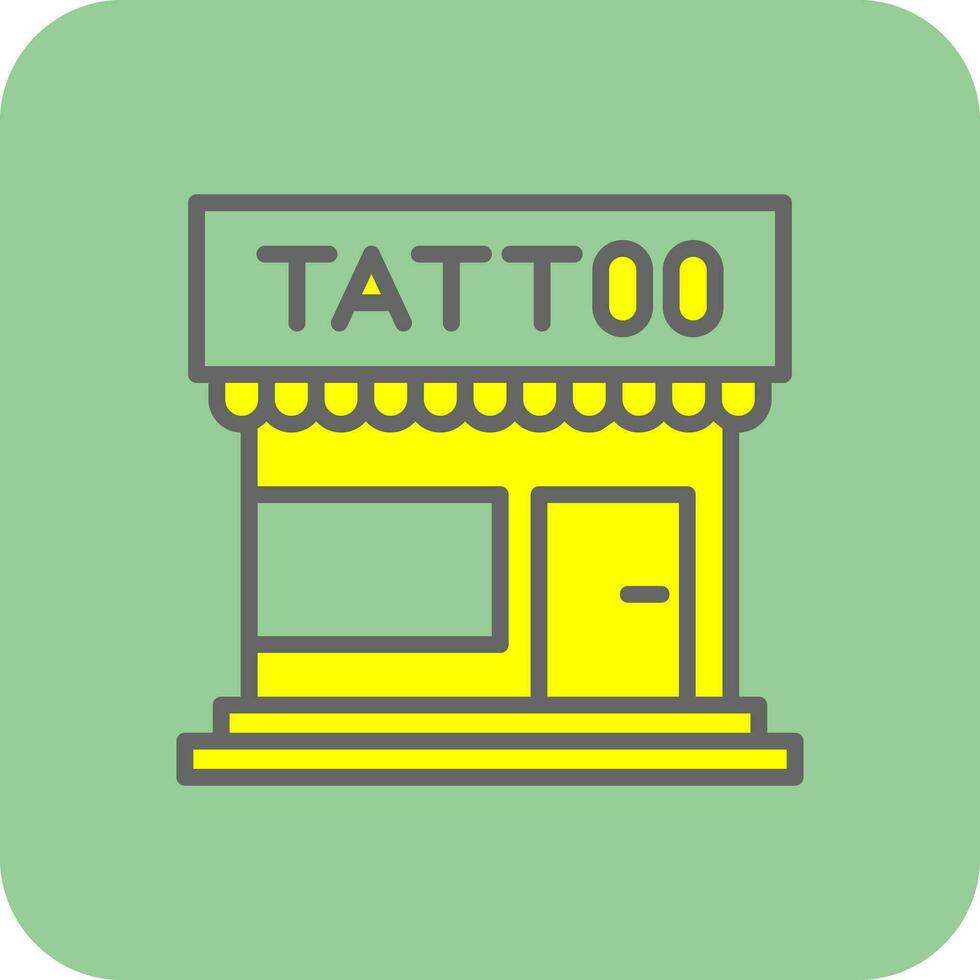 tattoo studio vector icoon ontwerp